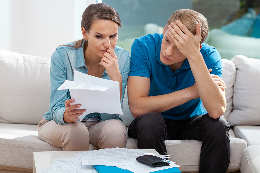 marital problems cause by debts